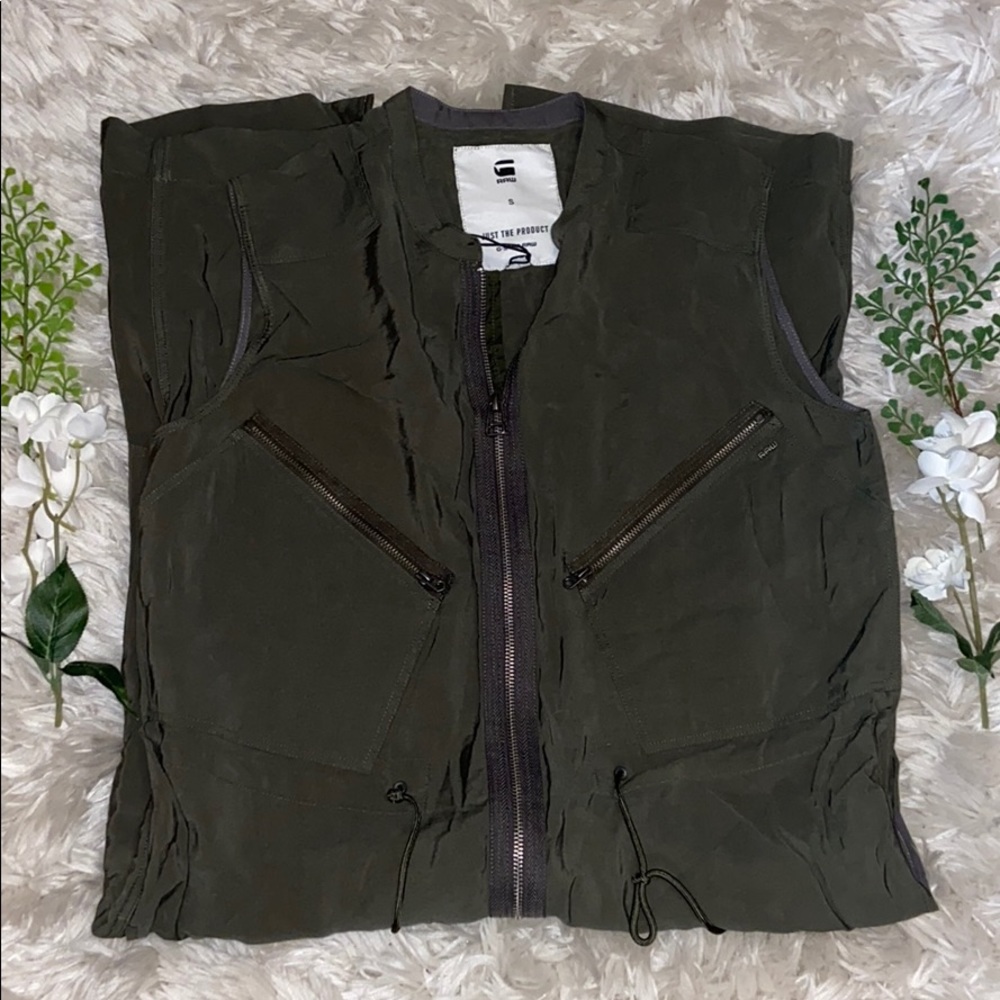 ❗️NWT❗️ G-Star Women’s Zip Shirt Dress